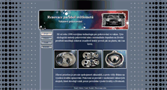 Desktop Screenshot of chromovani-plastu.cz